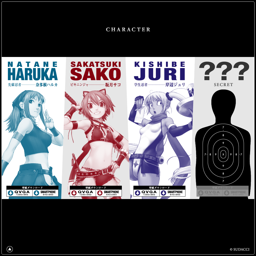 PROJECT BIKININJA - BKS : CHARACTER